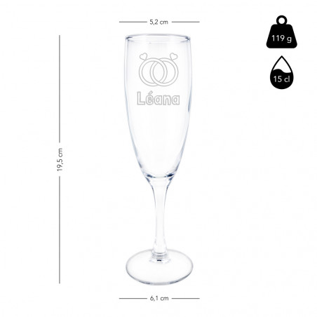 Dimensioni champagne flute Dimensioni champagne flute
