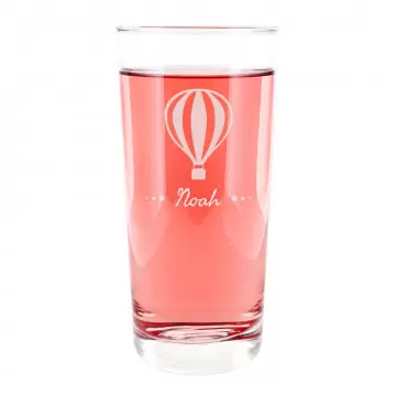 Design della mongolfiera con sciroppo personalizzato in vetro Diabolo