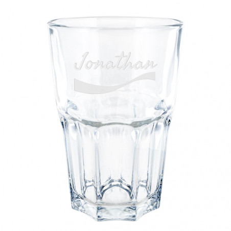 Vetro di soda originale inciso Vetro di soda originale inciso