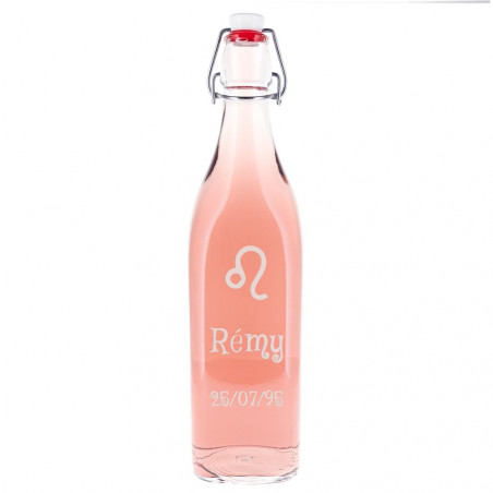 Bottiglia da tavolo in vetro personalizzato 1L Bottiglia da tavolo in vetro personalizzato 1L