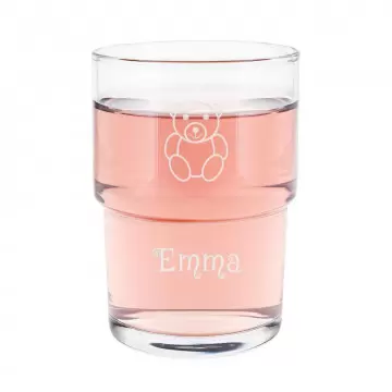 Bicchiere da acqua inciso