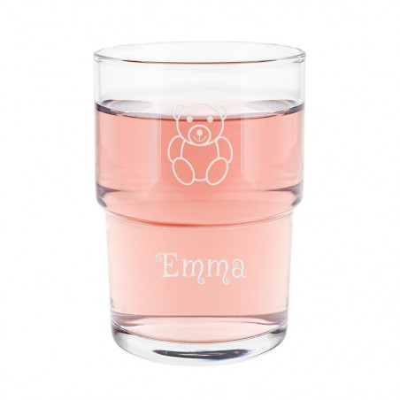 Incisione del testo del vetro dell'acqua Incisione del testo del vetro dell'acqua