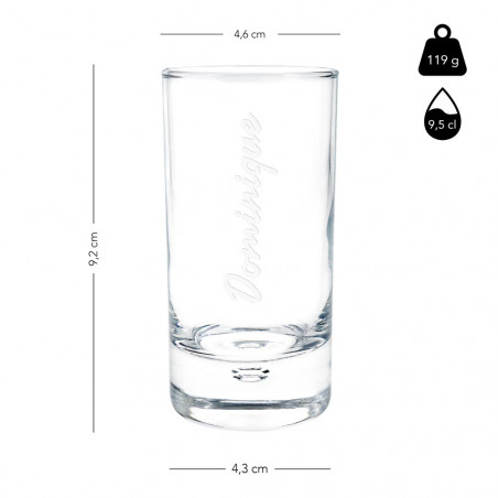 Dimensione di vetro digestivo / tiratore Dimensione di vetro digestivo / tiratore