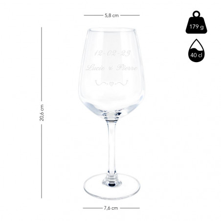 Dimensioni vetro vino Dimensioni vetro vino