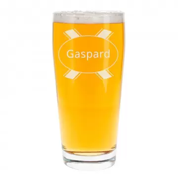 Bicchiere di birra tradizione personalizzata