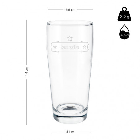 Dimensioni bicchiere da birra da bistrot Dimensioni bicchiere da birra da bistrot