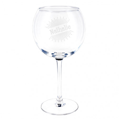 Vetro Spritz con testo inciso Vetro Spritz con testo inciso