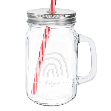 Mason Jar arcobaleno per personalizzare