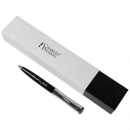 Personalizzato Charles Dickens Twist Pen con testo Personalizzato Charles Dickens Twist Pen con testo