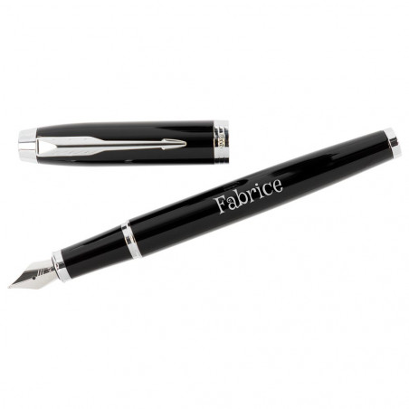 Penna Plume Parker IM nero inciso Penna Plume Parker IM nero inciso