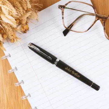 Penna stilografica Parker Urban nera da personalizzare con testo inciso