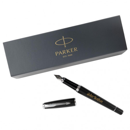 Parker Urban penna in piuma nera incisa Parker Urban penna in piuma nera incisa