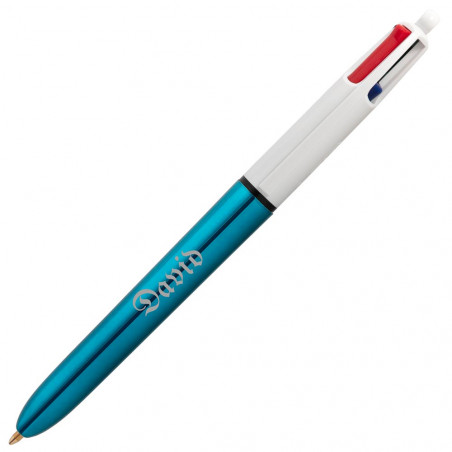 Singola blu Bic 4 penna colore Singola blu Bic 4 penna colore