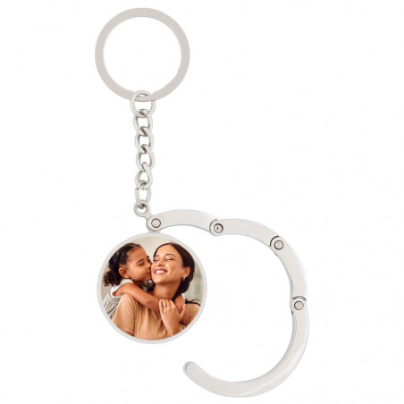 Portachiavi gancio personalizzato borsa foto Portachiavi gancio personalizzato borsa foto