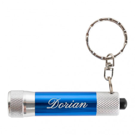 Portachiavi personalizzato lampada incisa Portachiavi personalizzato lampada incisa