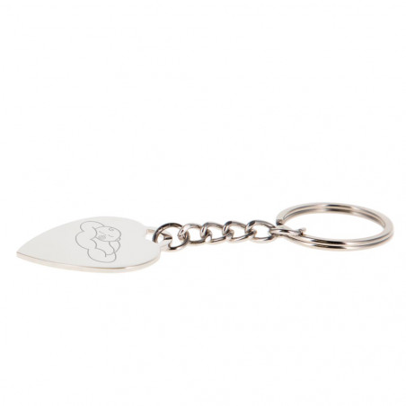 Portachiavi bambino personalizzato con testo Portachiavi bambino personalizzato con testo