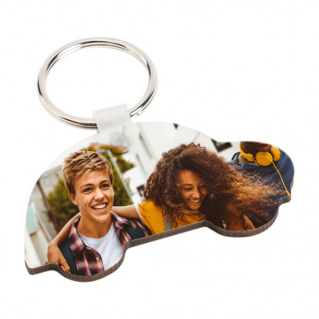 Portachiavi singola auto con foto Portachiavi singola auto con foto