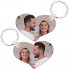 Lotto 2 foto chiave anello cuore