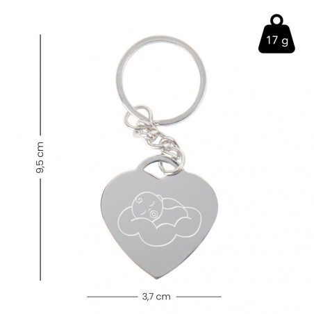 Dimensioni del portachiavi bambino Dimensioni del portachiavi bambino