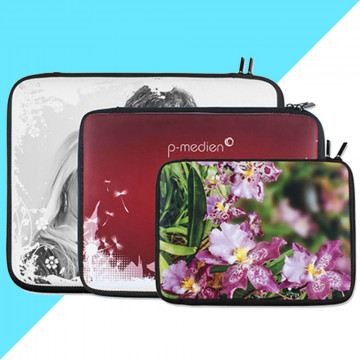 Custodia per laptop personalizzata con foto