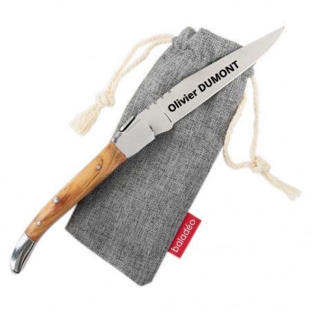 Laguiole tipo coltello impugnatura in legno Laguiole tipo coltello impugnatura in legno