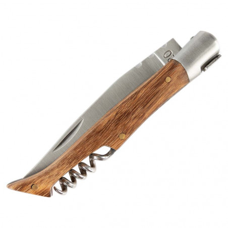 Coltello pieghevole frassino papà con incisione Coltello pieghevole frassino papà con incisione