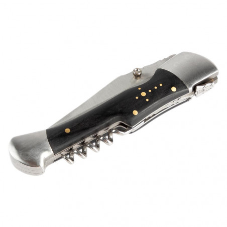 Coltello esterno chiuso tatuaggio nero Coltello esterno chiuso tatuaggio nero