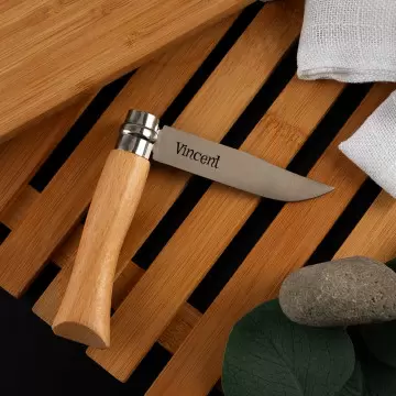 Coltello Opinel N°7 personalizzato con incisione sulla lama