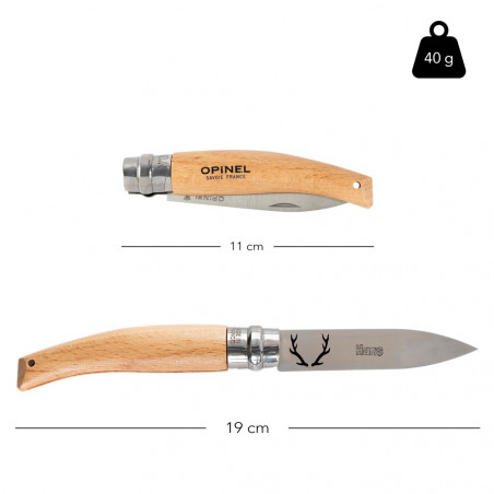 Coltello misura Garden Opinel design natura Coltello misura Garden Opinel design natura