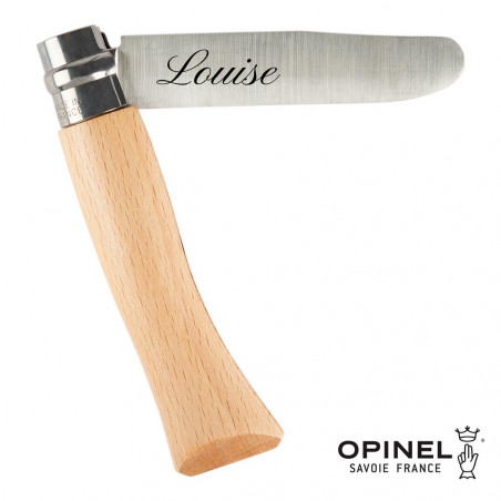 Coltello rotondo Opinel inciso Coltello rotondo Opinel inciso