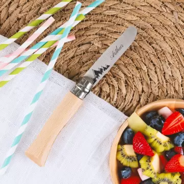 Coltello pieghevole Opinel bambino personalizzato