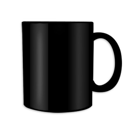 Magic mug nero personalizzato foto