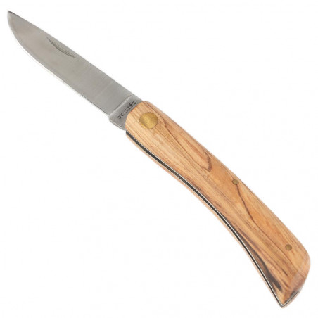 Coltello in legno naturale unico con testo Coltello in legno naturale unico con testo