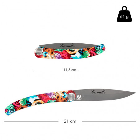 Dimensioni del coltello Pop Art Dimensioni del coltello Pop Art