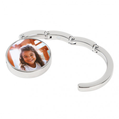 Handbag gancio foto personalizzata Handbag gancio foto personalizzata