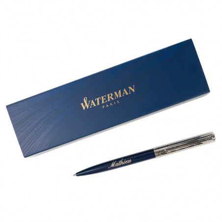 Waterman penna a sfera blu Allure deluxe inciso Waterman penna a sfera blu Allure deluxe inciso