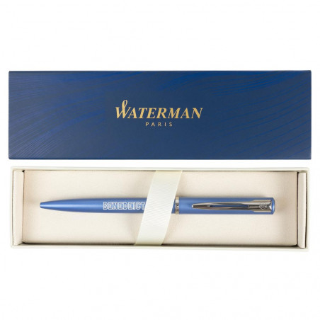 Waterman blu penna graduata con personalizzazione Waterman blu penna graduata con personalizzazione