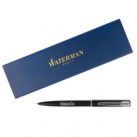 Waterman Graduate Black Ballpoint Penna con personalizzazione Waterman Graduate Black Ballpoint Penna con personalizzazione