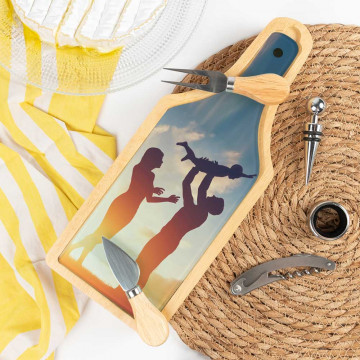 Set vino e formaggio da personalizzare