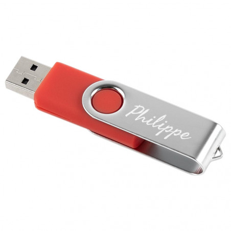 Chiavetta USB con personalizzazione del testo Chiavetta USB con personalizzazione del testo