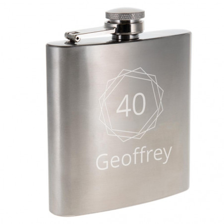 Fiasco di compleanno dell'acciaio inossidabile originale Fiasco di compleanno dell'acciaio inossidabile originale