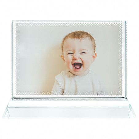 Cornice in vetro rettangolo foto Cornice in vetro rettangolo foto