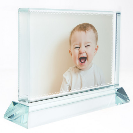 Telaio in vetro con personalizzazione della foto Telaio in vetro con personalizzazione della foto