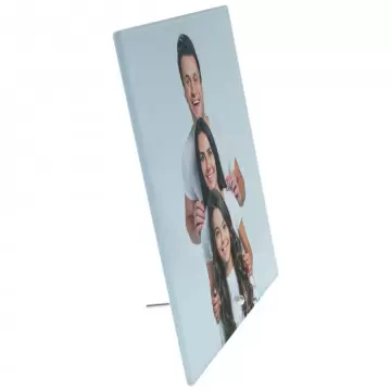 Cornice quadrata in vetro con foto personalizzata | 20x20 cm