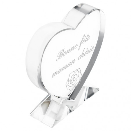 vetro cuore con messaggio vetro cuore con messaggio