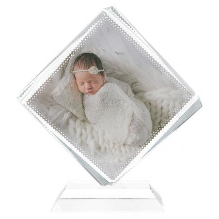 Personalizzabile cornice in vetro di diamante