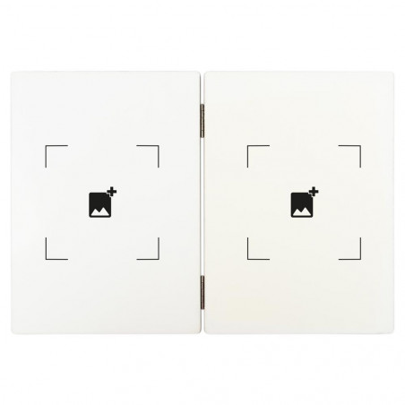 Pannello cornice 2 foto per personalizzare con le tue foto Pannello cornice 2 foto per personalizzare con le tue foto