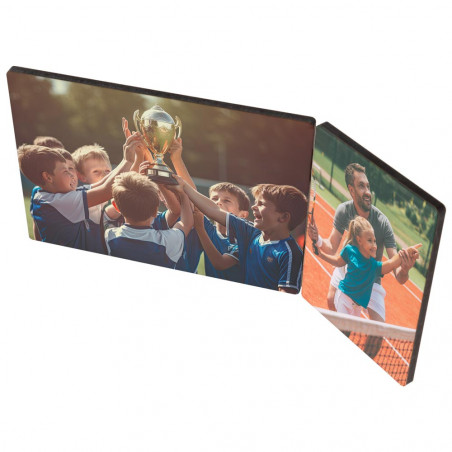 Unico doppio telaio asimmetrico con foto Unico doppio telaio asimmetrico con foto