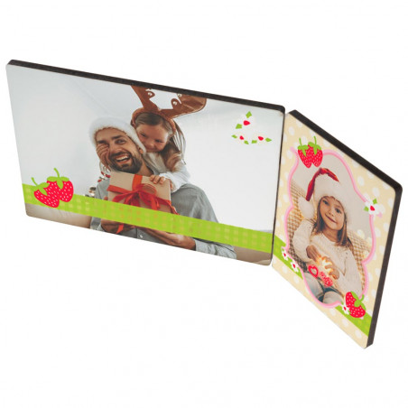 Cornice doppia fragola per personalizzare Cornice doppia fragola per personalizzare