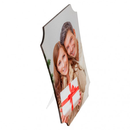 Cornice rettangolo in legno originale con foto Cornice rettangolo in legno originale con foto